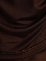 [Café] SilkSilky-ES Short Sleeve Camisetas de Mujer 005