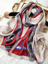 [P090] SilkSilky-ES Seda Pura Scarf 001