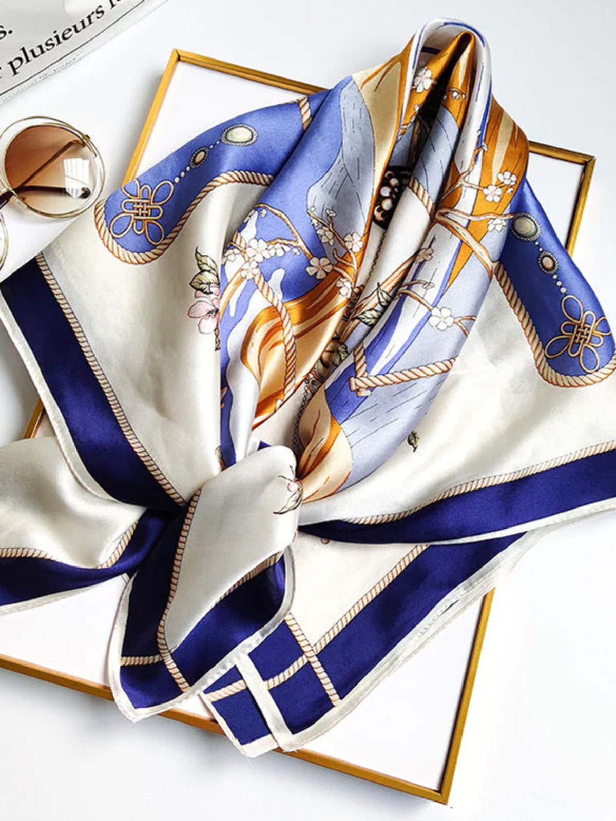 [P012] SilkSilky-ES Seda Pura Scarf 002