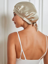 [Beige] SilkSilky-ES Gorros De Dormir 002