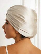 [Beige] SilkSilky-ES Gorros De Dormir 004