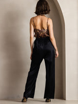 [Negro] SilkSilky-ES Pantalones de mujer 002