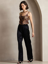 [Negro] SilkSilky-ES Pantalones de mujer 004