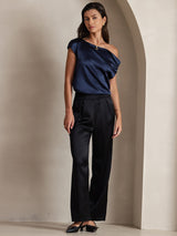 [Negro] SilkSilky-ES Pantalones de mujer 005