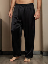 [Negro] SilkSilky-ES Mens Sleep Bottoms 001