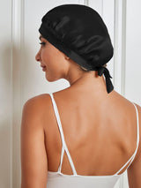 [Negro] SilkSilky-ES Gorros De Dormir 003