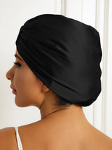[Negro] SilkSilky-ES Gorros De Dormir 004