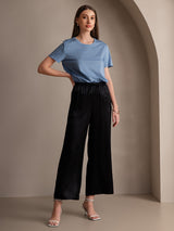 [Negro] SilkSilky-ES Pantalones de mujer 003