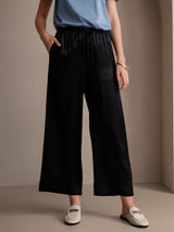 [Negro] SilkSilky-ES Pantalones de mujer 001