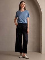 [Negro] SilkSilky-ES Pantalones de mujer 006