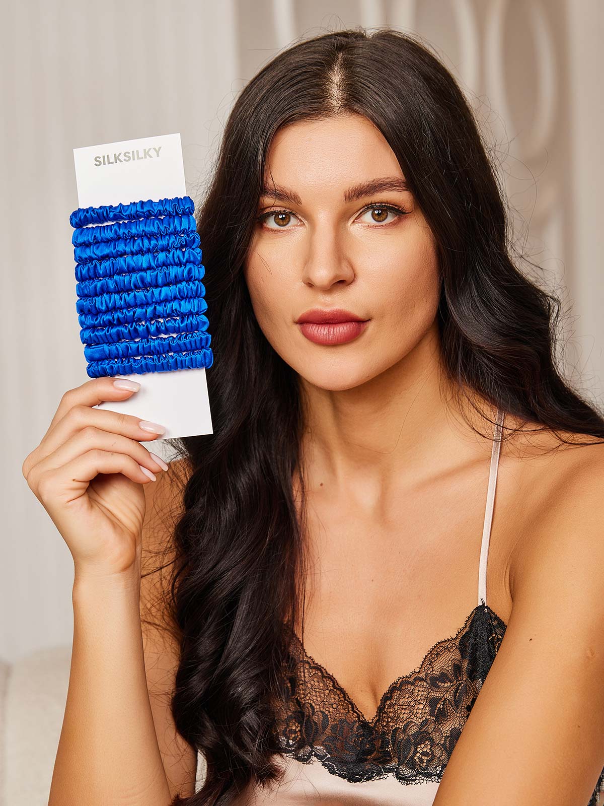 [Azul] SilkSilky-ES 19Momme Scrunchie 002