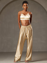 [Champán] SilkSilky-ES Pantalones de mujer 003