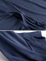 [Azul Oscuro] SilkSilky-ES Ropa interior de hombres 008