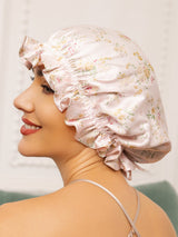 [Floral] SilkSilky-ES Gorros De Dormir 002