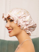 [Floral] SilkSilky-ES Gorros De Dormir 003