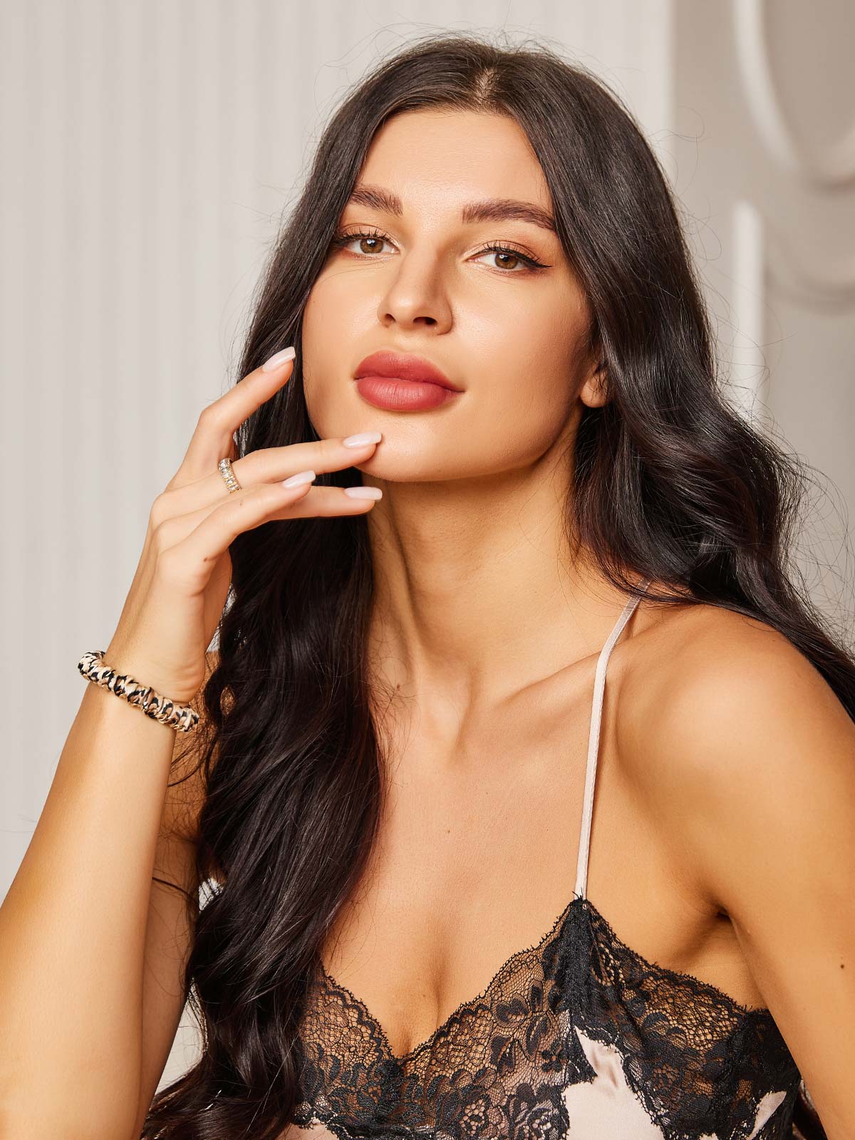 [Leopardo] SilkSilky-ES Scrunchie 003