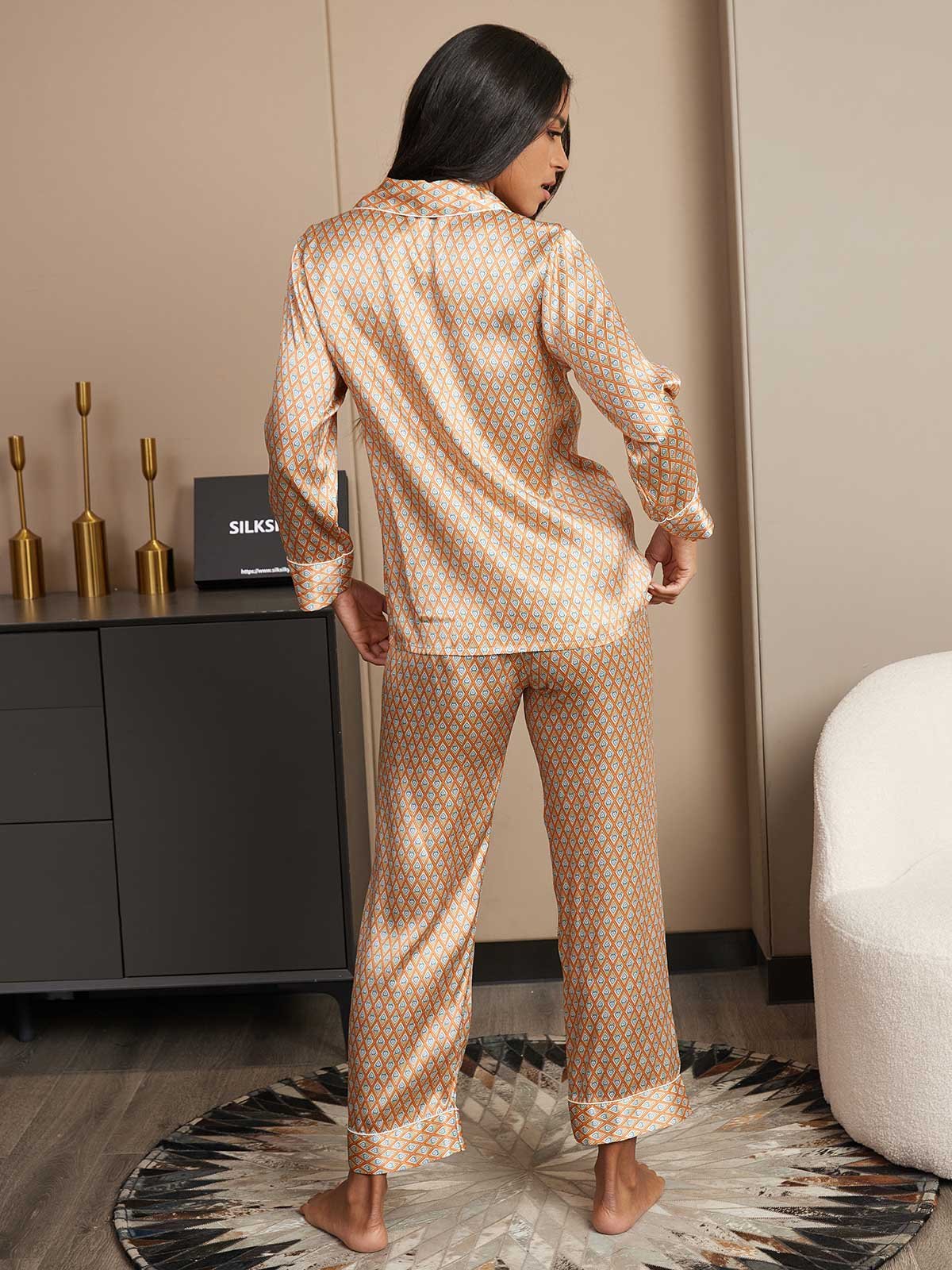 [Multi] SilkSilky-ES Manga larga Pijamas de mujer 002