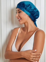 [Azul Real] SilkSilky-ES Gorros De Dormir 004
