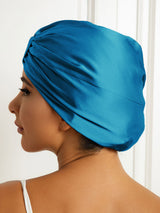 [Azul Real] SilkSilky-ES Gorros De Dormir 004