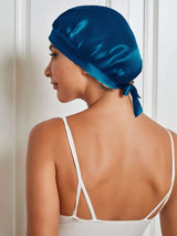 [Azul Real] SilkSilky-ES Gorros De Dormir 005