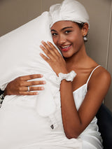 [Blanco] SilkSilky-ES 22Momme Seda Pura Pillowcase Set 004