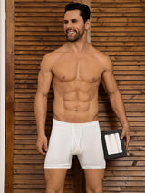 [Blanco] SilkSilky-ES Ropa interior de hombres 003
