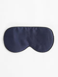 SilkSilky ES 19Momme Seda Pura Eye Mask AzulOscuro 006