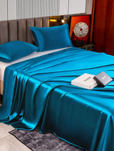 [Azul Real] SilkSilky-ES 22Momme Juego de ropa de cama 004