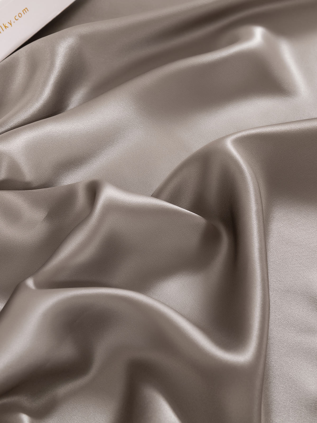 [Gris] SilkSilky-ES 19Momme Seda Pura Sheet 006