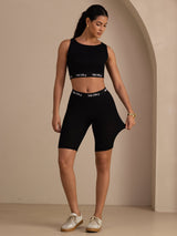 [Negro] SilkSilky-ES Womens Shorts 007