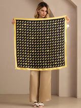 [Plátano Negro] SilkSilky-ES Scarf 004
