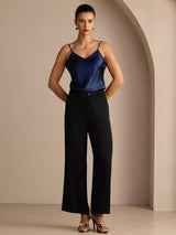 [Negro] SilkSilky-ES Womens Pants 006