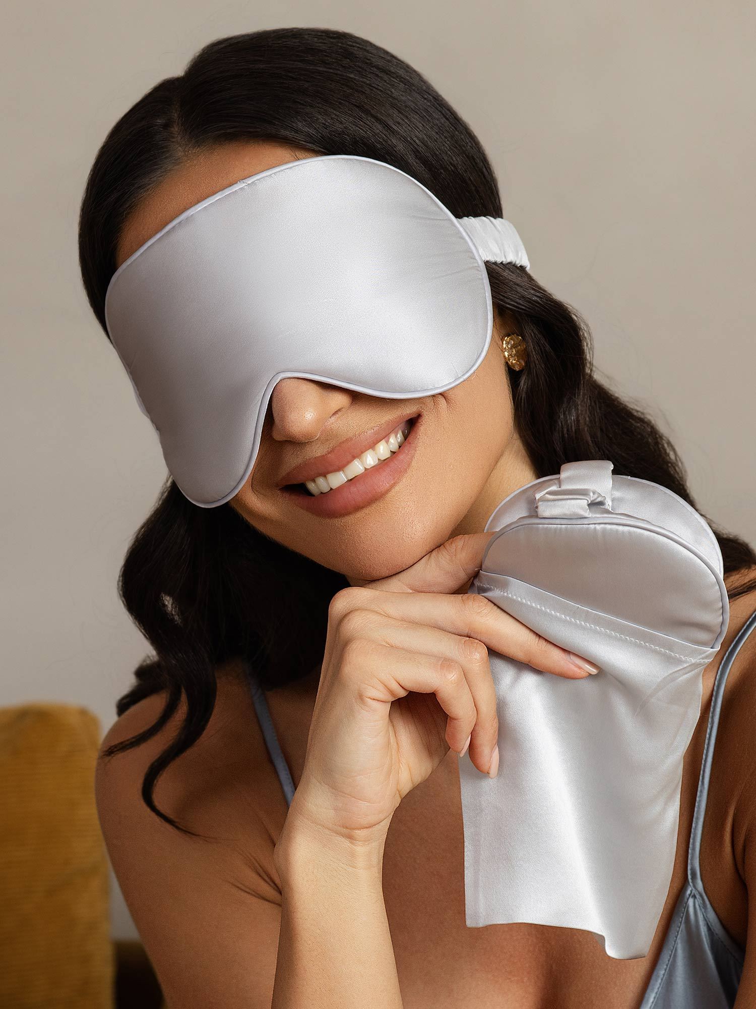 [Plata] SilkSilky-ES Seda Pura Eye Mask 004
