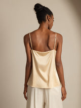 [Champán] SilkSilky-ES Spaghetti Strap Top de tirantes 002