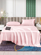[Rosa] SilkSilky-ES 25Momme Juego de ropa de cama 001
