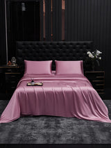 [Malva Pálido] SilkSilky-ES 25Momme Juego de ropa de cama 001