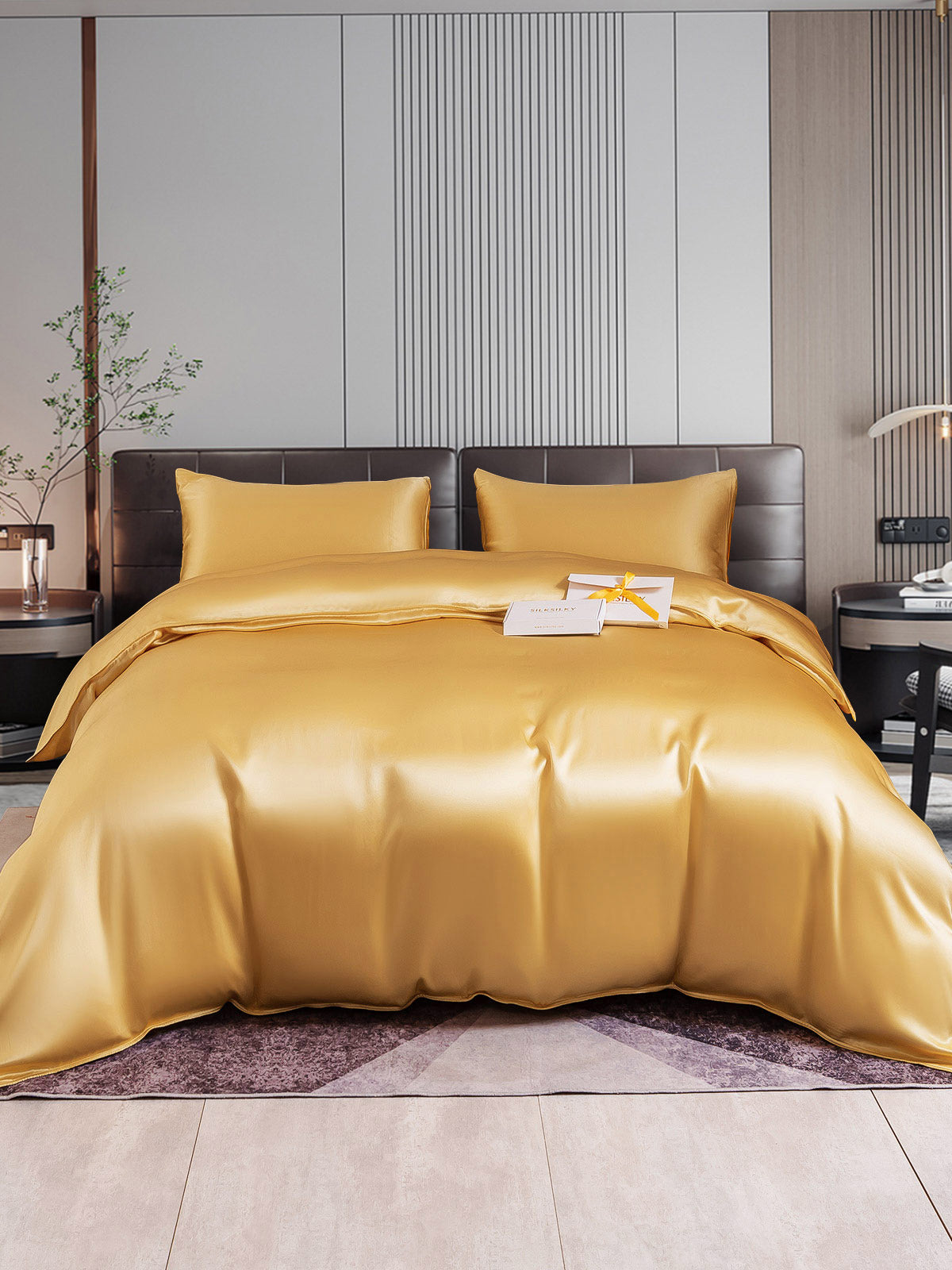 [Champán] SilkSilky-ES 22Momme Seda Pura Bedding Set 001
