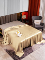 [Beige] SilkSilky-ES 22Momme Sábana 002