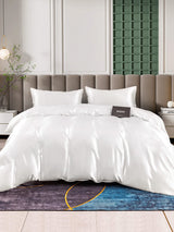 [Blanco] SilkSilky-ES 25Momme Juego de ropa de cama 002
