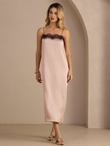 [Toscana] SilkSilky-ES Square Neck Vestido 006