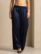 [AzulOscuro] SilkSilky-ES 19Momme Womens Pants 003