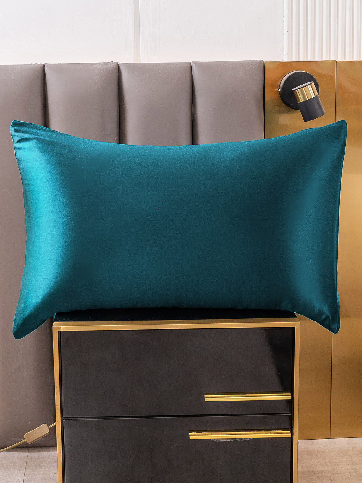 [Azul Real] SilkSilky-ES 22Momme Seda Pura Pillowcase 003