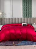 SilkSilky ES 25Momme Seda Pura Duvet Cover Vino 004