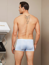 [Azul Claro] SilkSilky-ES Ropa interior de hombres 002