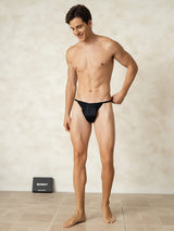[Negro] SilkSilky-ES Ropa interior de hombres 004