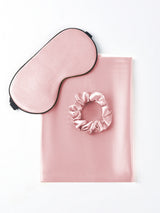 [Malva Pálido] SilkSilky-ES 19Momme Seda Pura Pillowcase Set 001