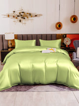 [Menta Verde] SilkSilky-ES 19Momme Seda Pura Bedding Set 002