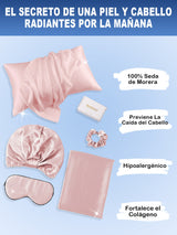 [Malva Pálido] SilkSilky-ES 19Momme Pillowcase Set 002