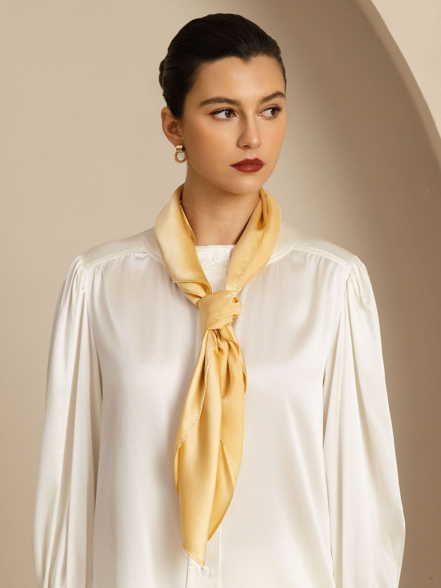 [Champán] SilkSilky-ES Seda Scarf 003