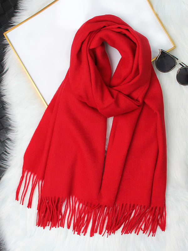 [Rojo] SilkSilky-ES Lana Scarf 004